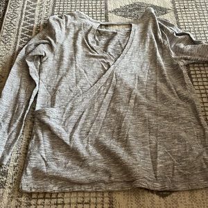 Loft long sleeve, crisscross back, semi open back